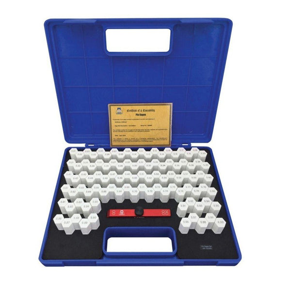 Moore and Wright Steel Pin Gauge Set 100 pieces 6.01 - 7.00mm (0.01mm increments)